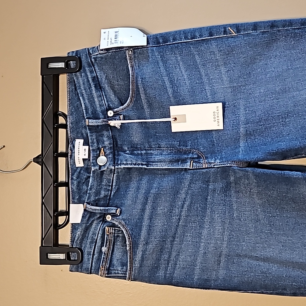 NWT Good American High-Rise Skinnyish Fit High-Rise Jeans - Picture 5 of 13